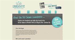 Desktop Screenshot of oldcinemalaunderette.com